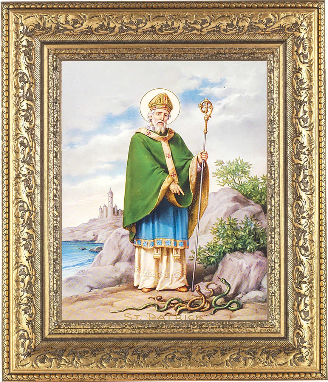St. Patrick 8x10 Framed Print Under Glass
