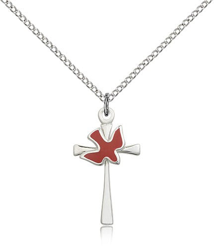 Cross with Holy Spirit Pendant