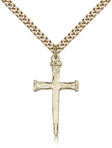 Nail Cross Pendant