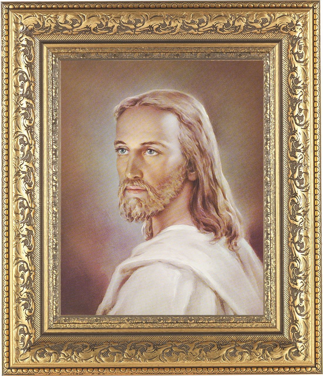 Portrait of Jesus 8x10 Framed Print Under Glass