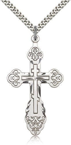 St. Olga's Large Cross Medal Necklace