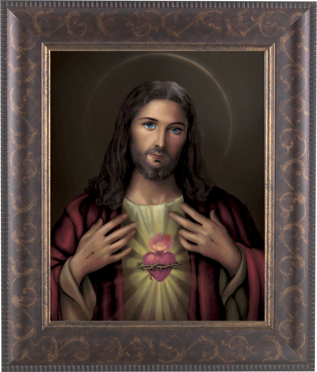 Sacred Heart of Jesus 8x10 Framed Print Under Glass