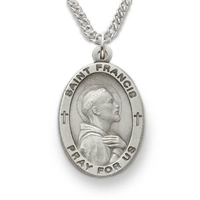 St. Francis Sterling Silver Medal
