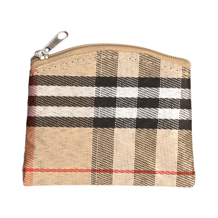 Plaid Rosary Case