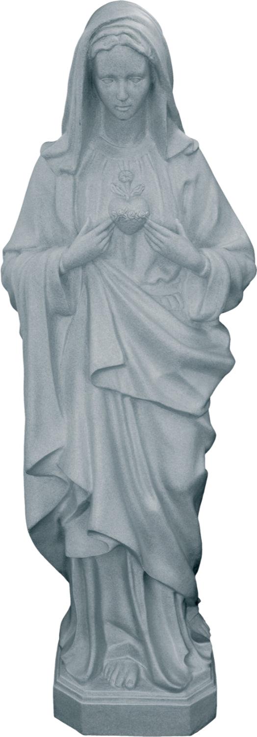 Plastic Immaculate Heart of Mary Statue - 36 inch