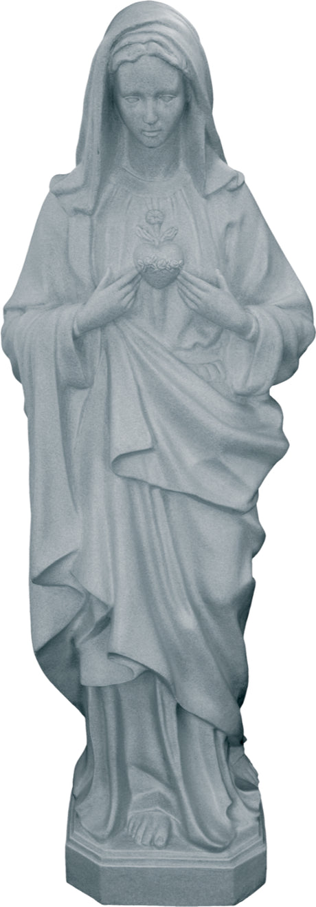 Plastic Immaculate Heart of Mary Statue - 36 inch