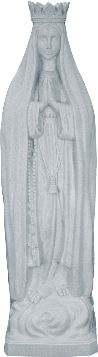 Plastic Pilgrim Virgin Our Lady of Fatima Statue - 24 inch