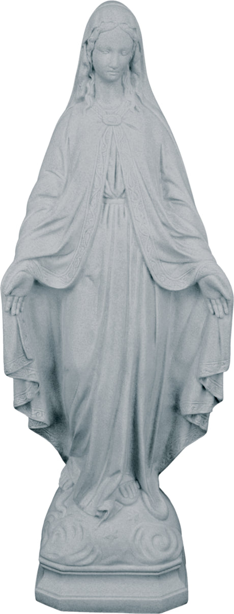 Plastic Our Lady of Grace Statue - 24 inch