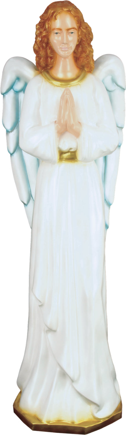 Plastic Praying Angel Statue - 36 inch