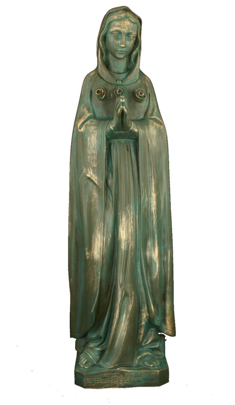 Plastic Rosa Mystica Statue - 24 inch