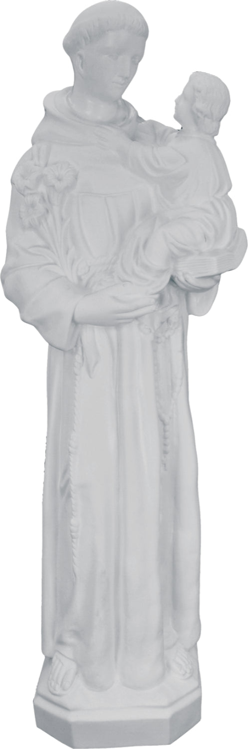 St. Anthony & Child Plastic Statue - 24 inch