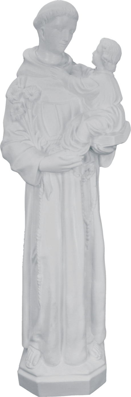 St. Anthony & Child Plastic Statue - 24 inch