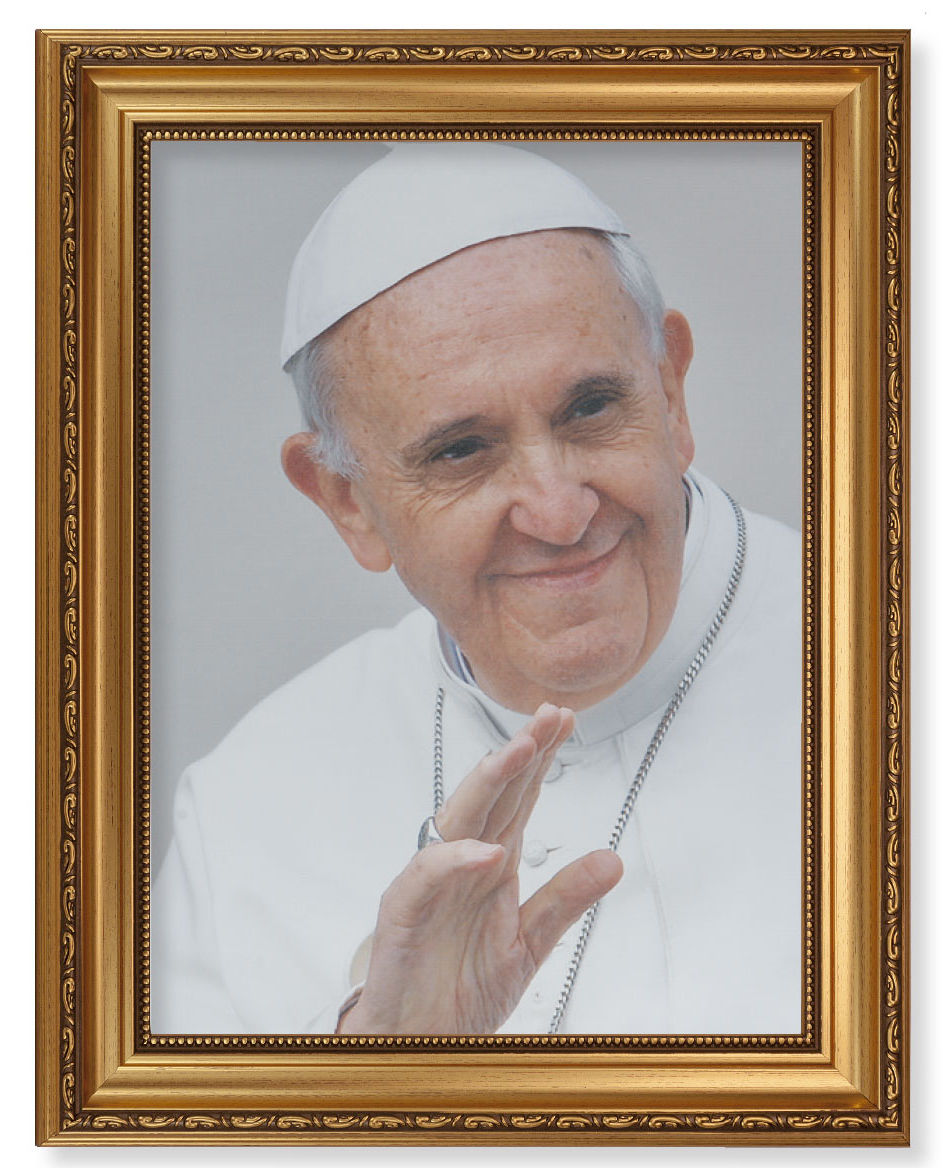 Pope Francis 12x16 Framed Canvas