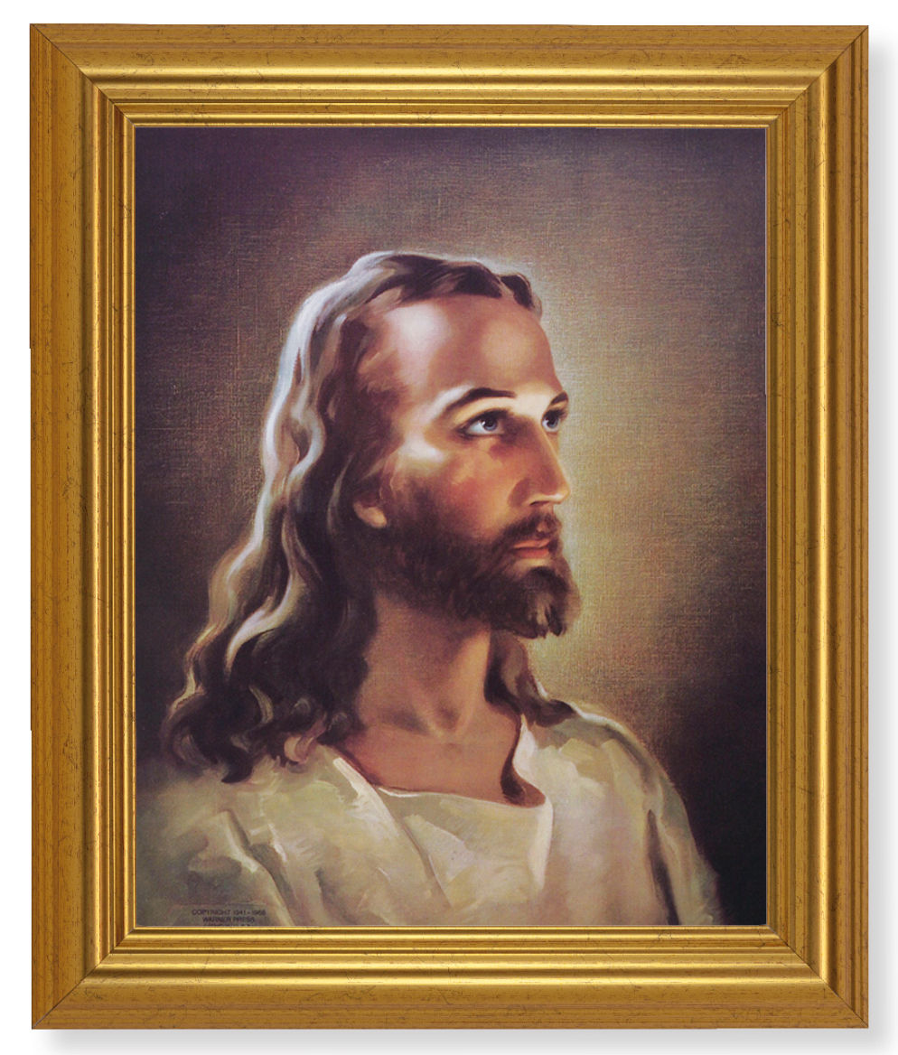 Portrait of Christ 8x10 Framed Print Under Glass