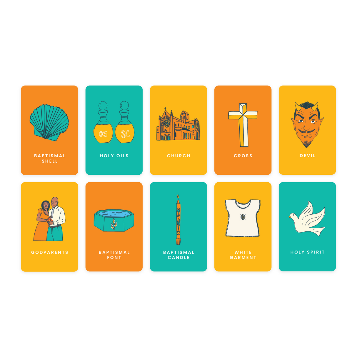 Dodge the Devil - Baptism Edition (A holy twist on Old Maid!)