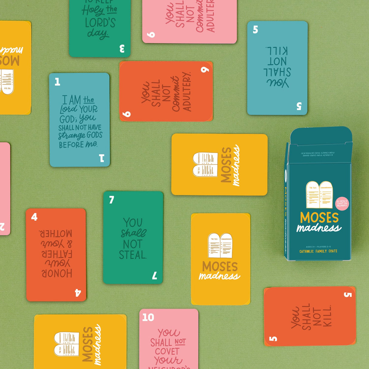 Moses Madness Card Game