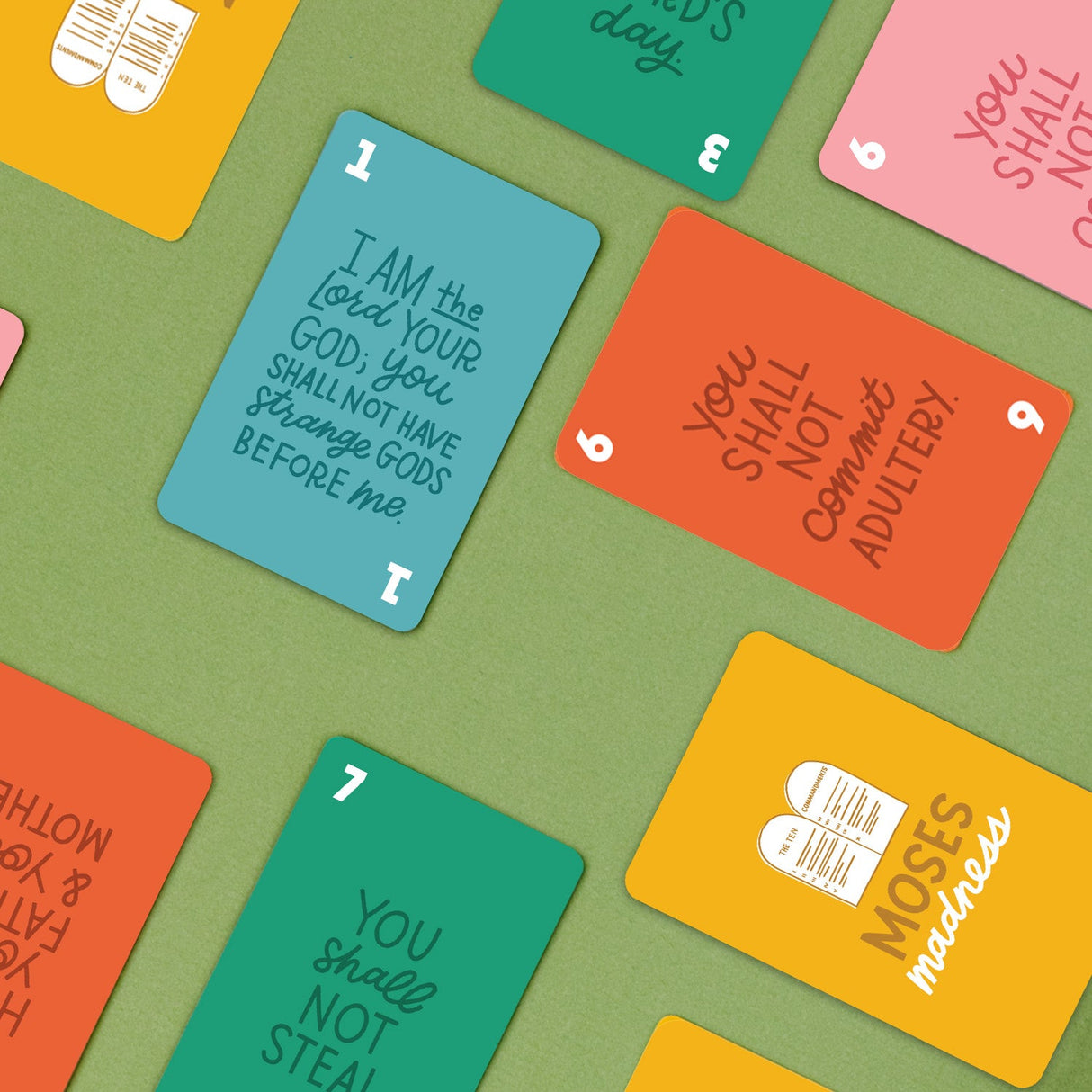 Moses Madness Card Game