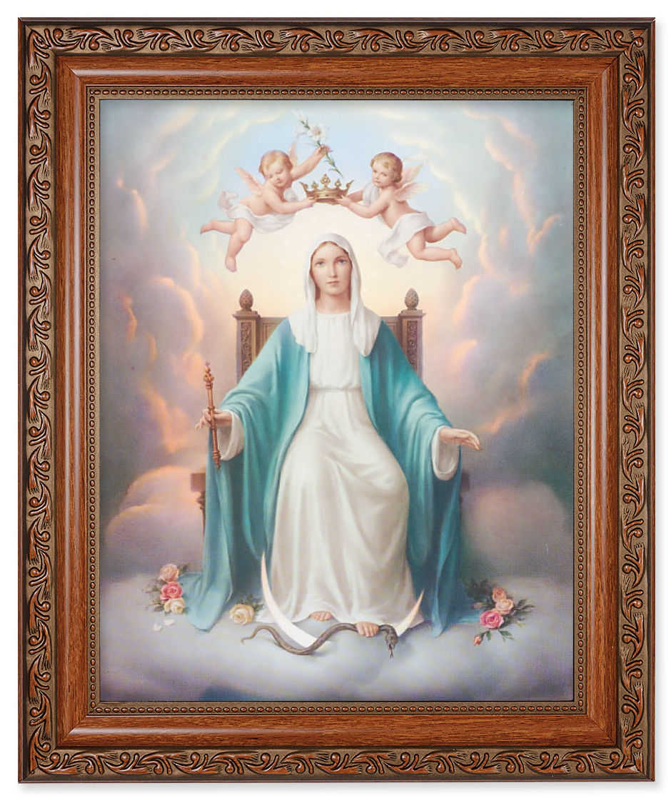 Queen of Heaven 8x10 Framed Print Under Glass