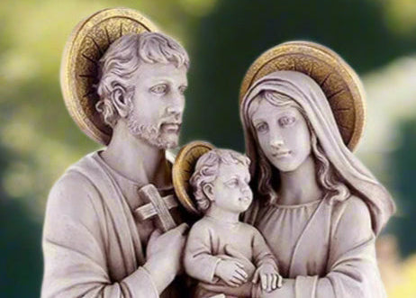 Holy Family Garden Statue – 25.5”H