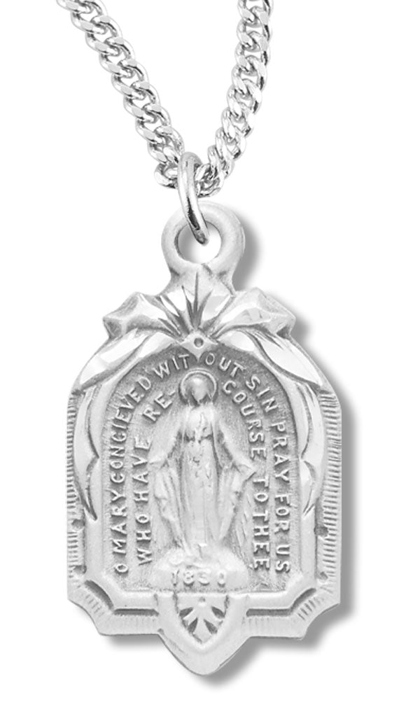 Ribbon Frame Miraculous Pendant