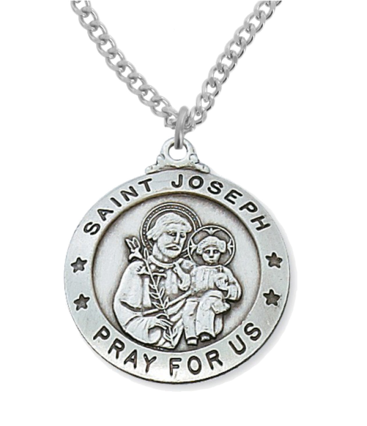 Round Men's St. Joseph Medal