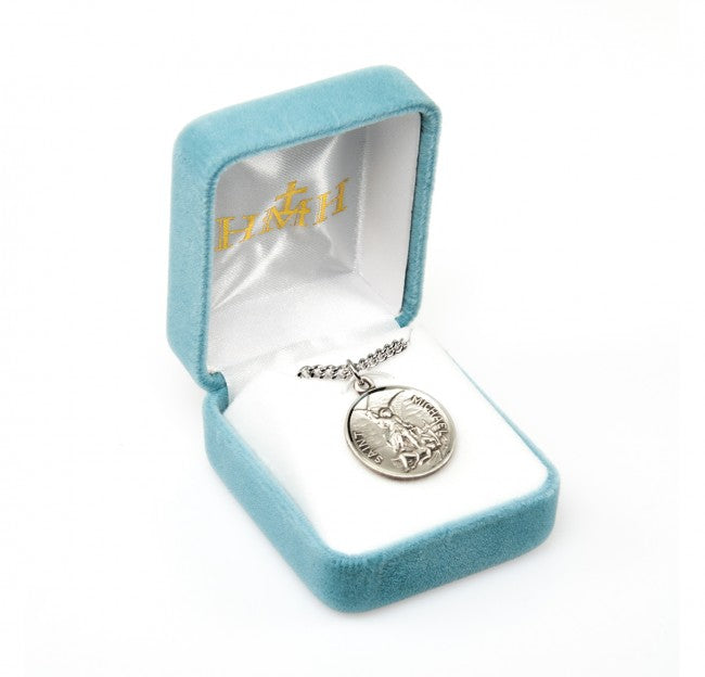 St. Michael Round Medal for Men