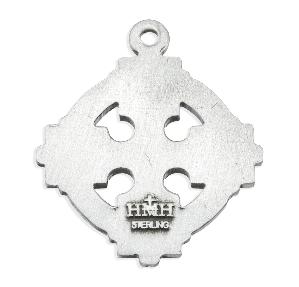 Celtic Wheel Cross Necklace, Sterling Silver