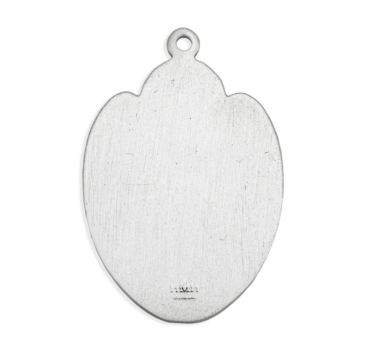 Saint Sebastian Army Shield Medal Necklace, Sterling Silver
