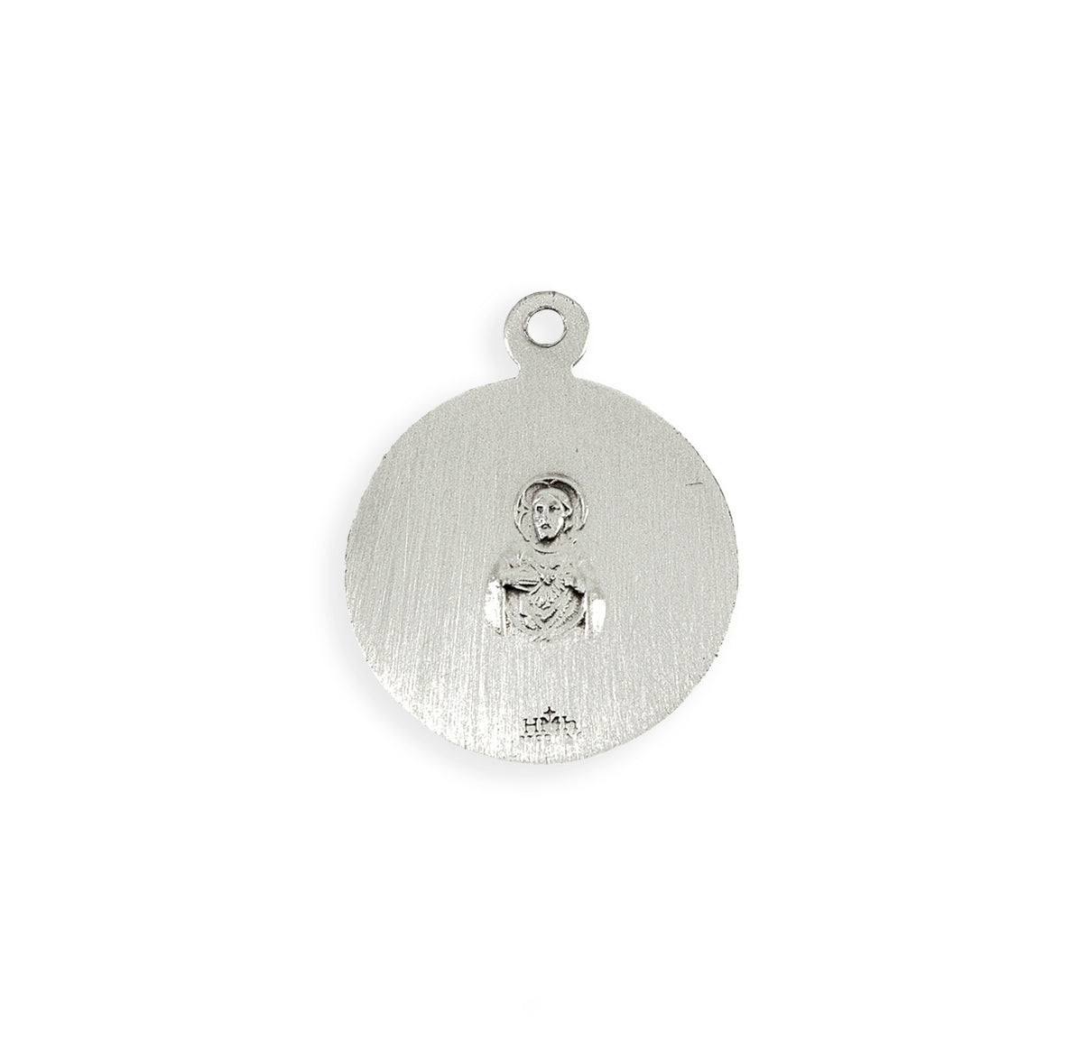 Holy Scapular Medal Necklace, Sterling Silver