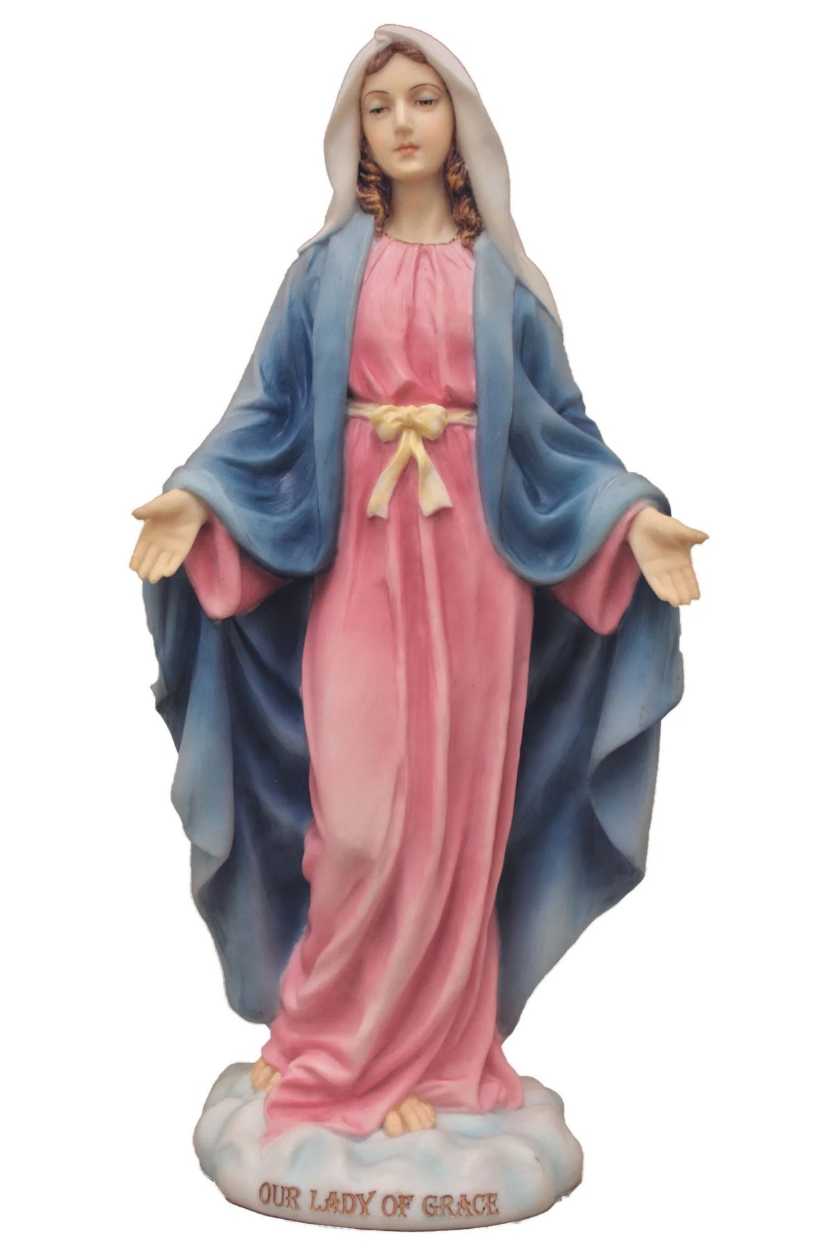 Our Lady of Grace 10" Statue – Hand-Painted Veronese Collection