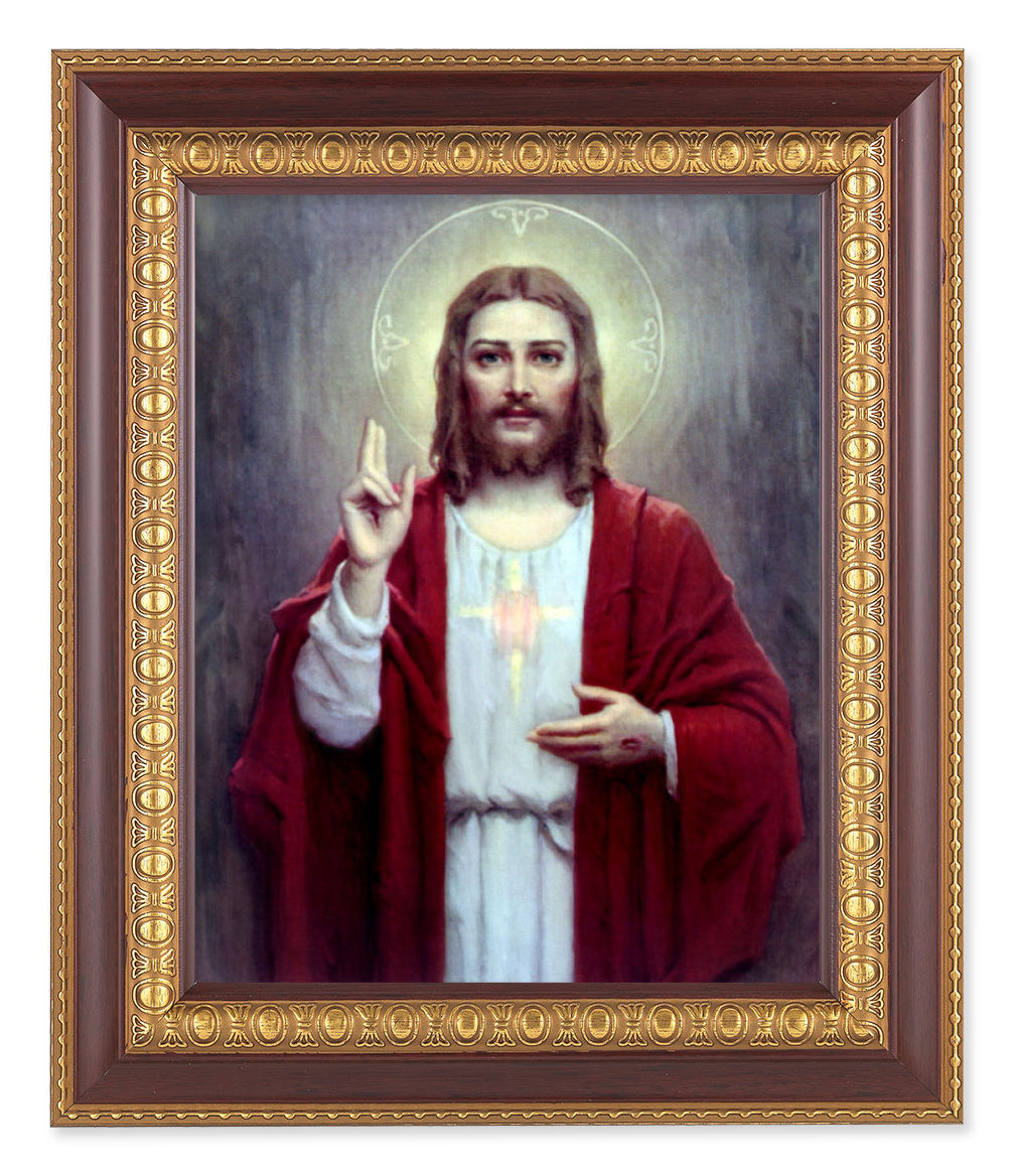 Sacred Heart of Jesus 8x10 Framed Print Under Glass