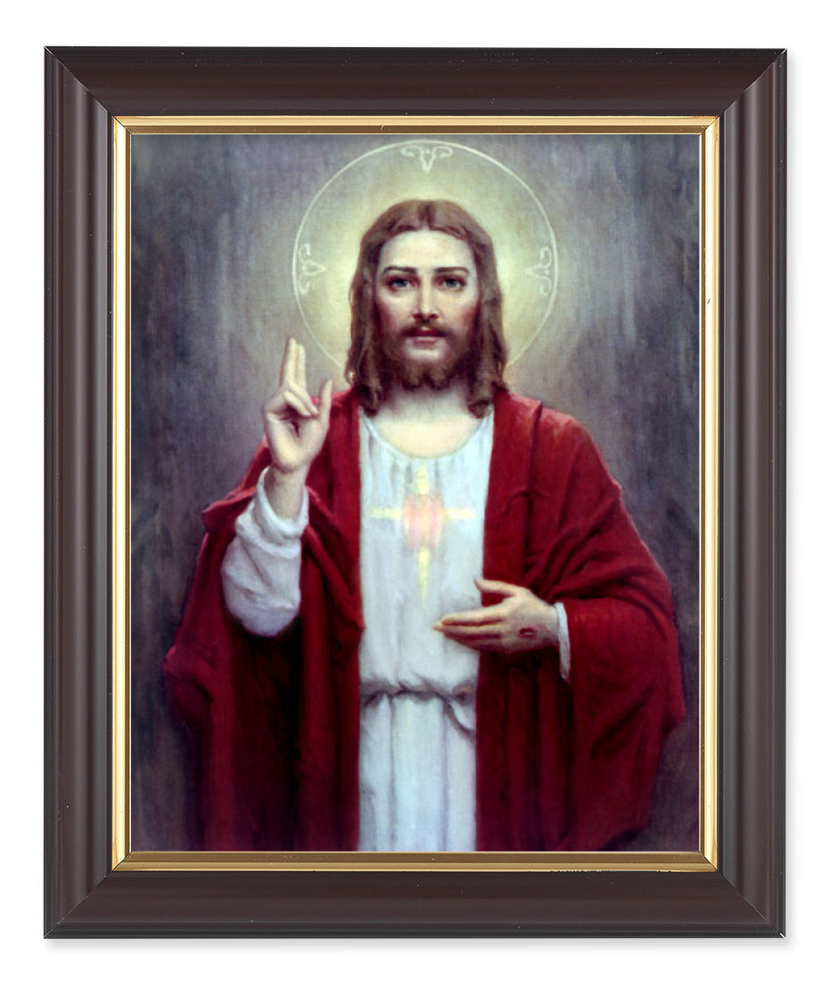 Sacred Heart of Jesus 8x10 Framed Print Under Glass