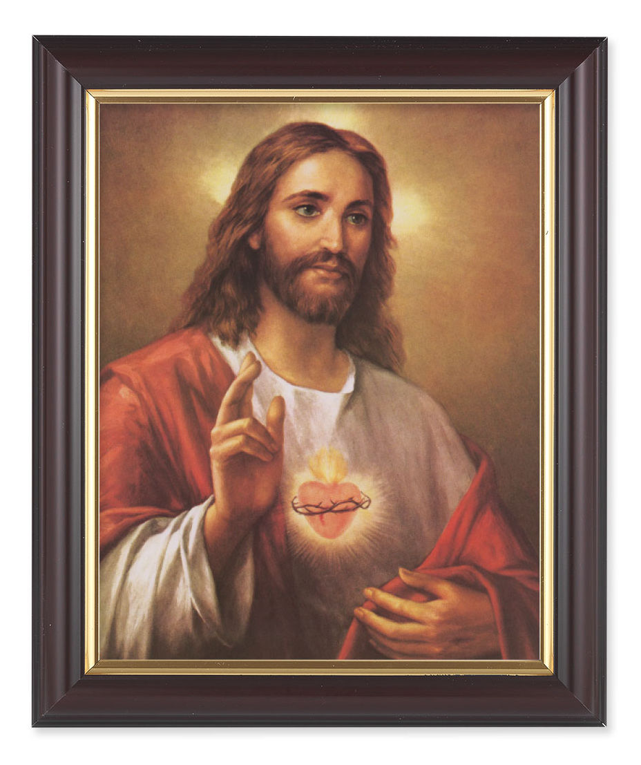 Sacred Heart of Jesus 8x10 Framed Print Under Glass