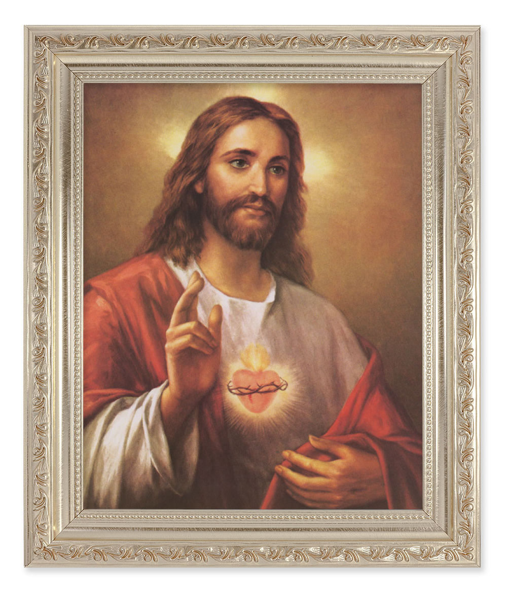 Sacred Heart of Jesus 8x10 Framed Print Under Glass
