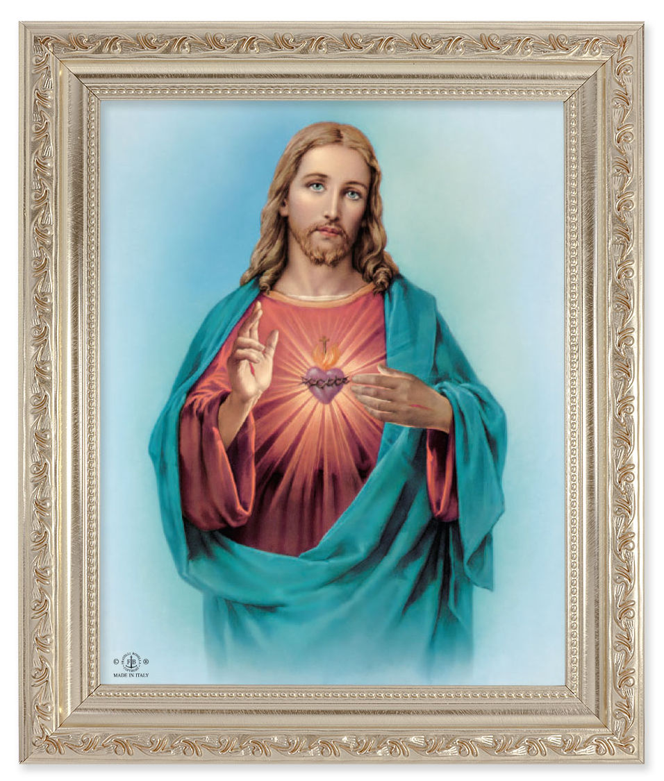 Sacred Heart of Jesus 8x10 Framed Print Under Glass