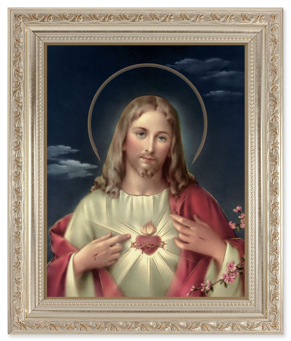 Sacred Heart of Jesus 8x10 Framed Print Under Glass