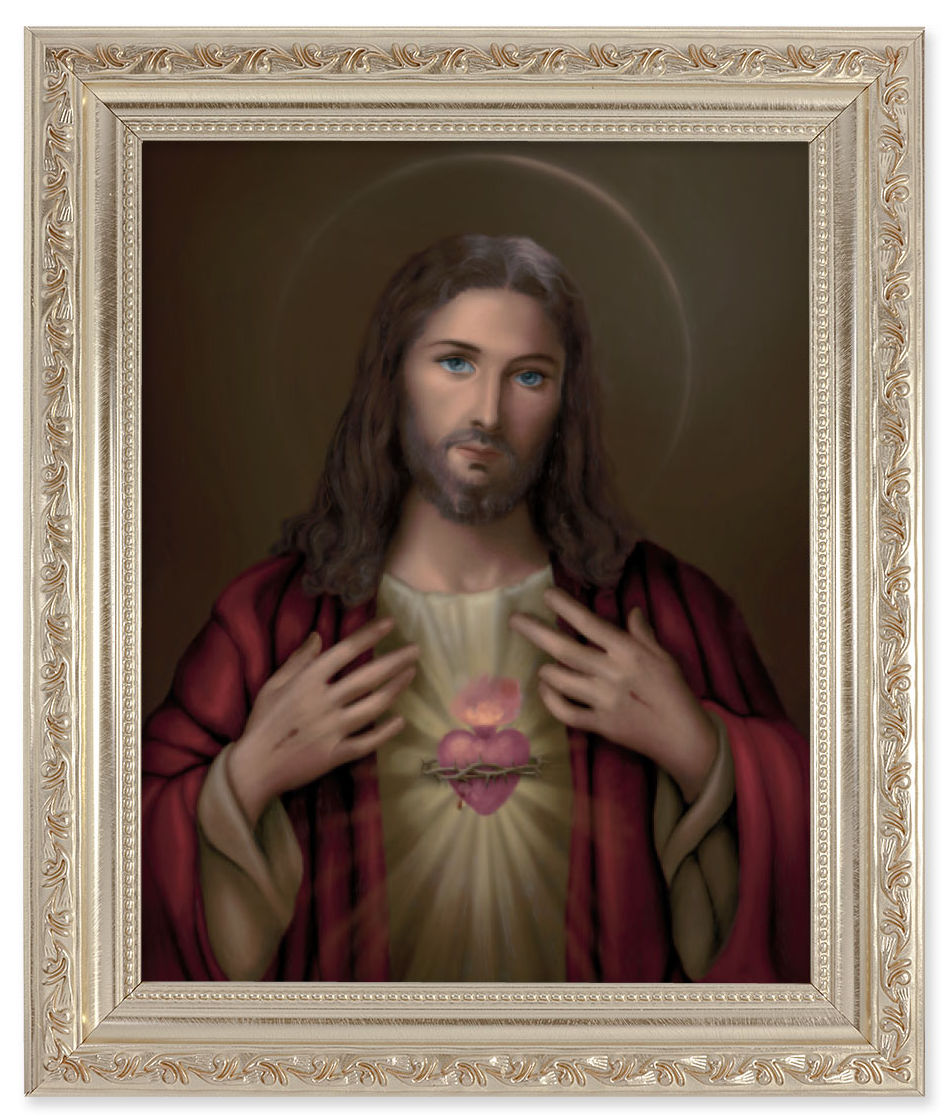 Sacred Heart of Jesus 8x10 Framed Print Under Glass