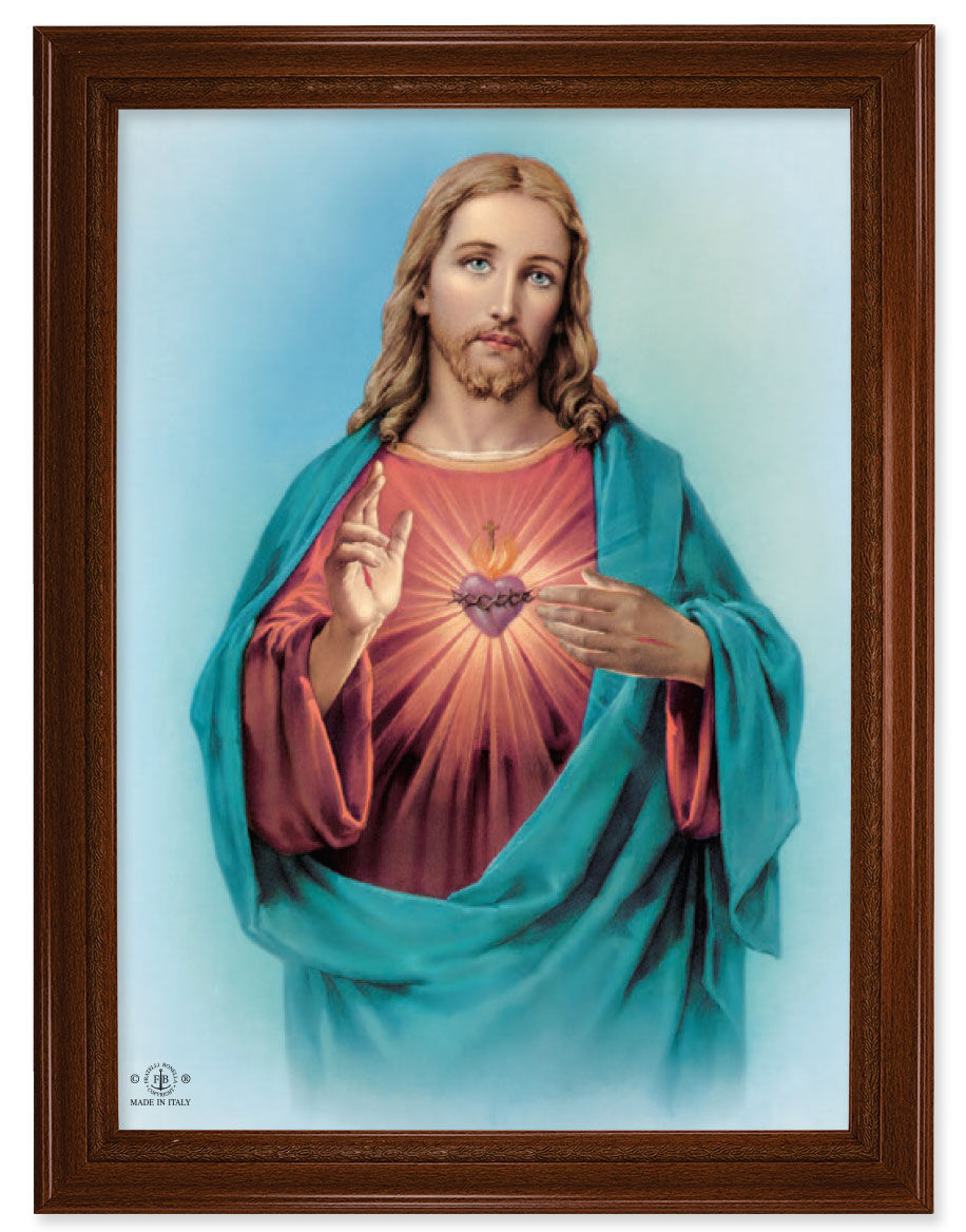 Sacred Heart of Jesus19x27 Framed Print Artboard