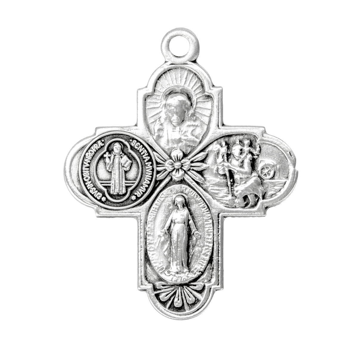 Saint Benedict Four-Way Pendant