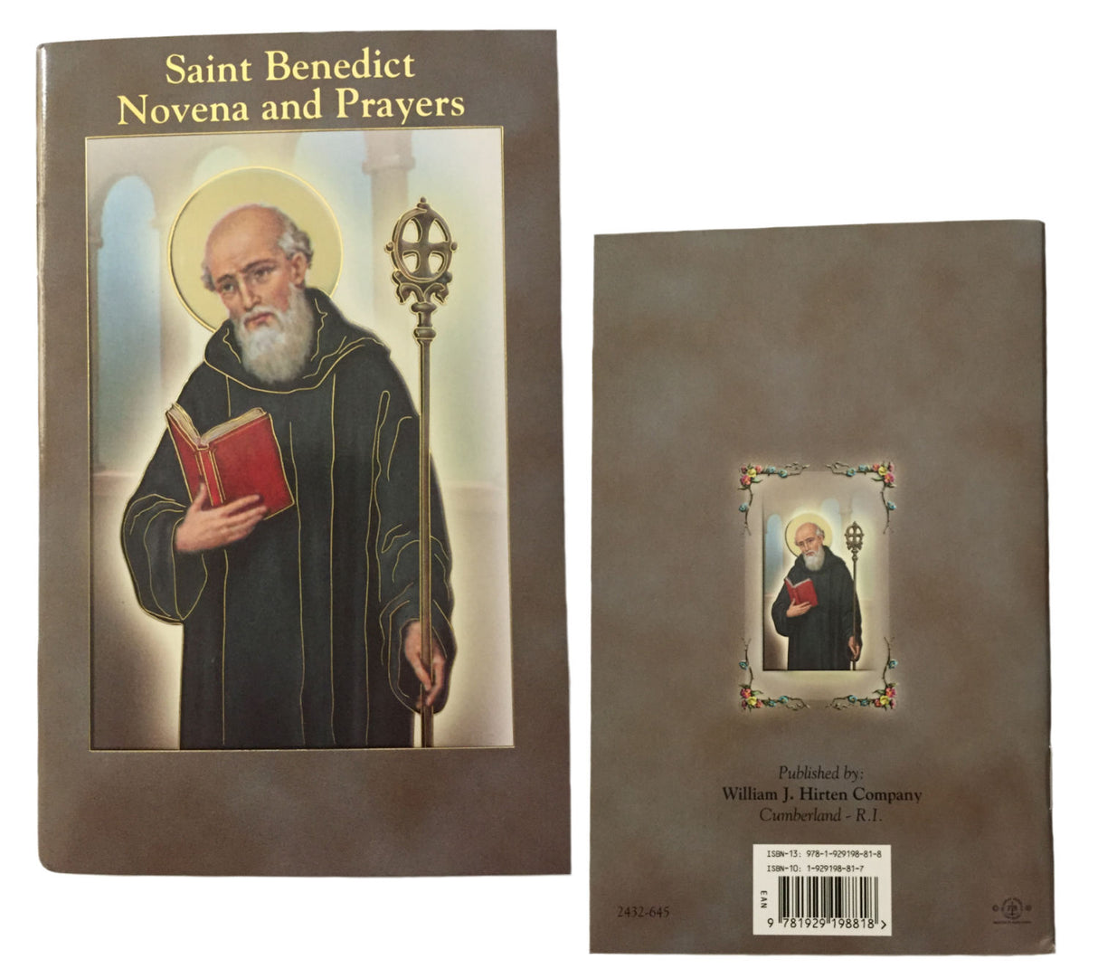 Saint Benedict Novena Prayer Pamphlet - Pack of 10