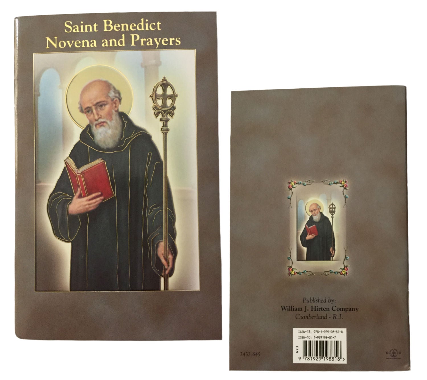 Saint Benedict Novena Prayer Pamphlet - Pack of 10
