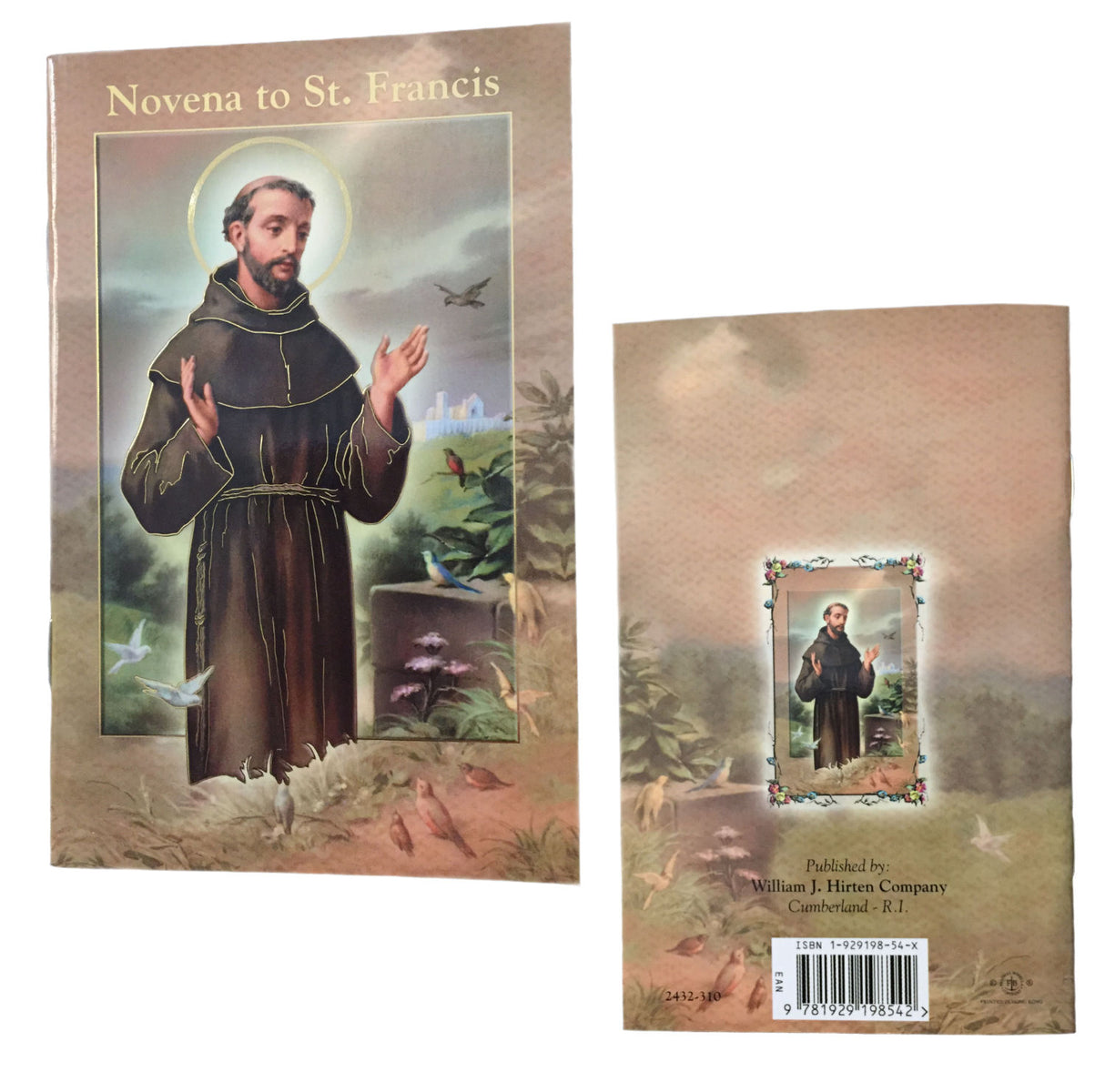 Saint Francis of Assisi Novena Pamphlet - Pack of 10