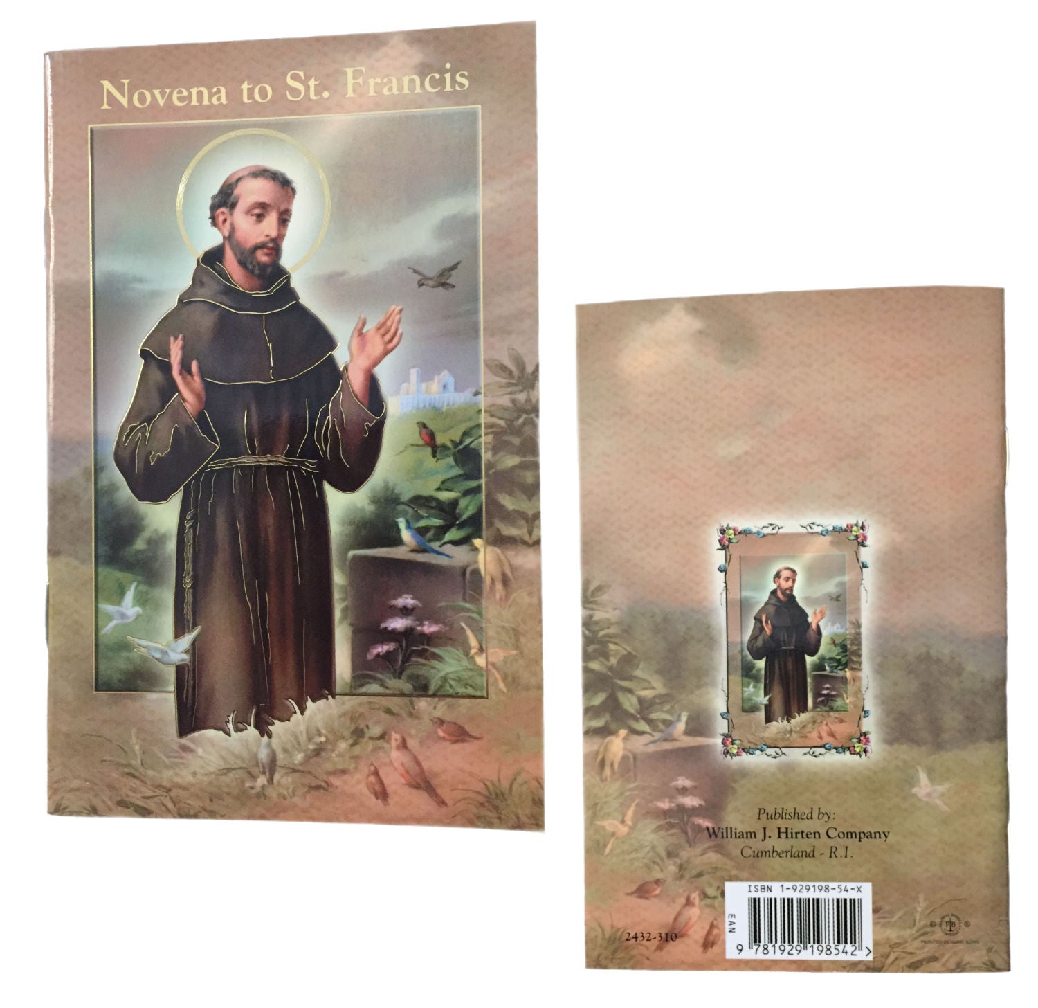 Saint Francis of Assisi Novena Pamphlet - Pack of 10
