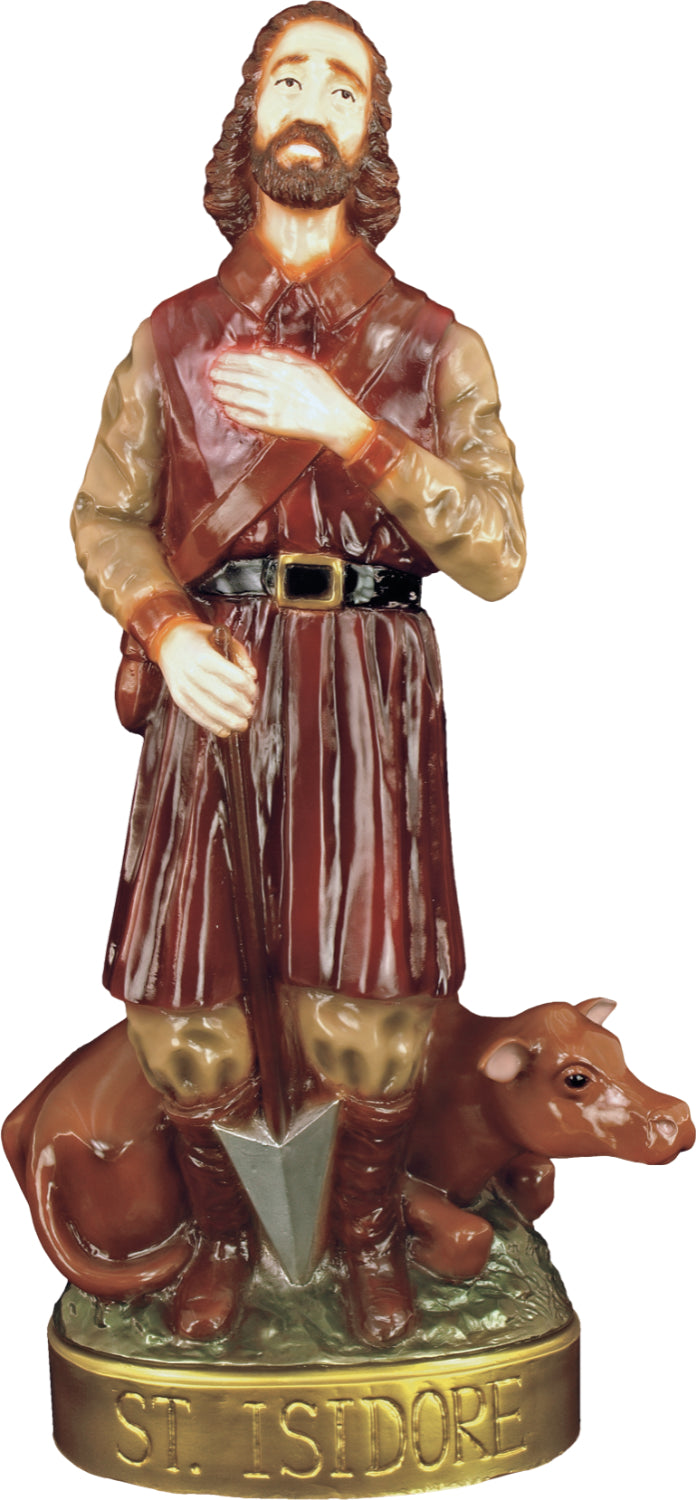 Saint Isidore the Farmer Statue - 24 inch