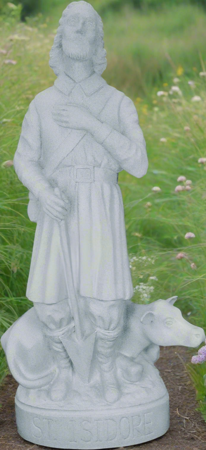 Saint Isidore the Farmer Statue - 24 inch