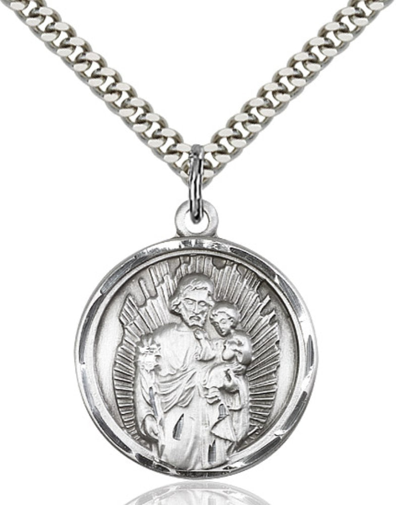 Rays of Light Saint Joseph Pendant