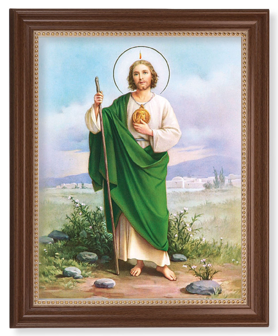 Saint Jude 11x14 Framed Print Artboard