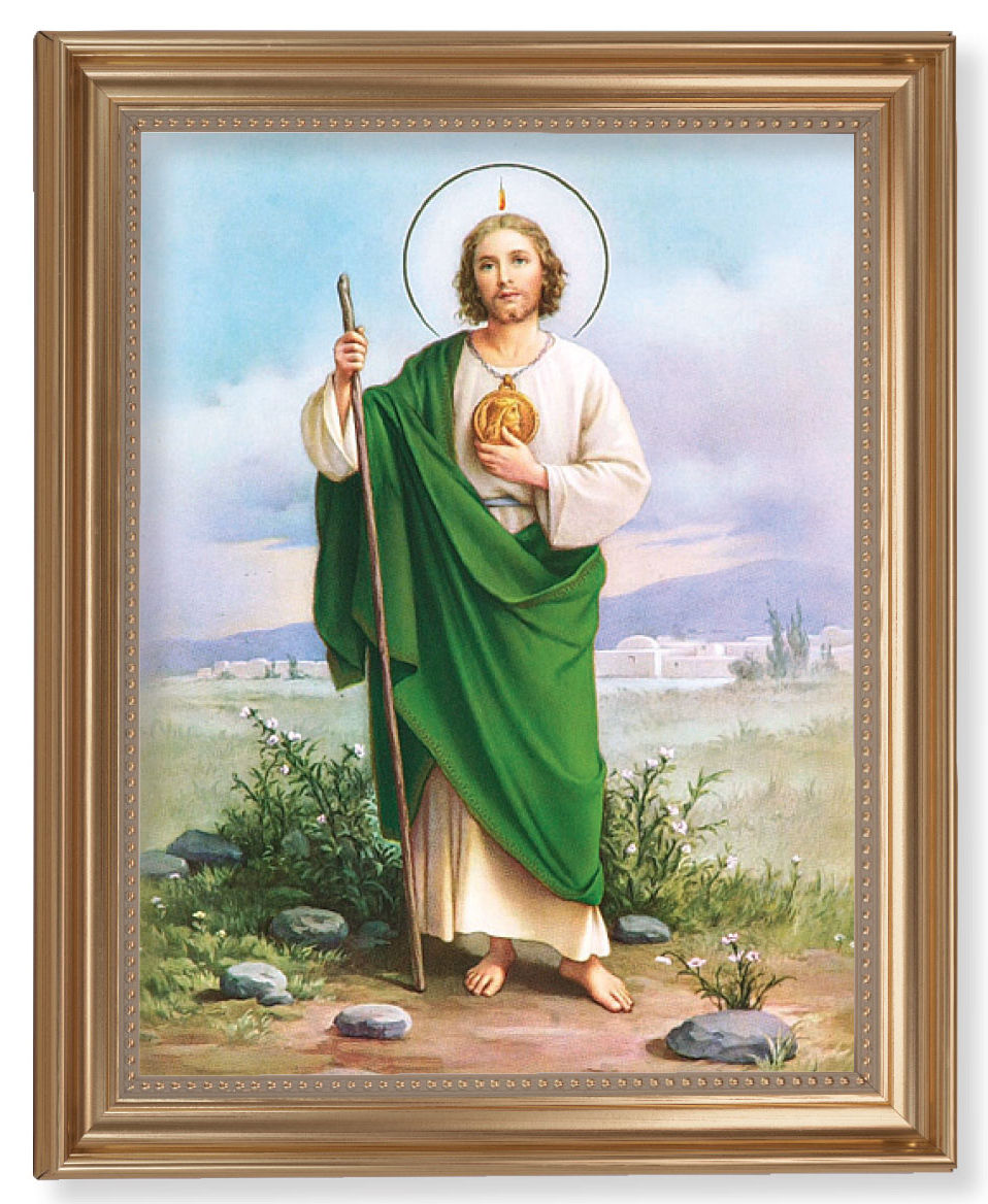 Saint Jude 11x14 Framed Print Artboard