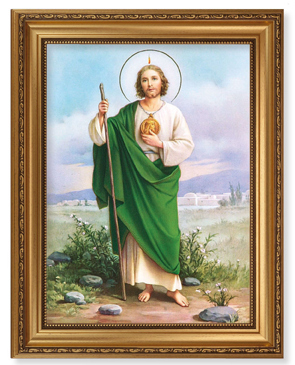 Saint Jude 12x16 Framed Print Artboard