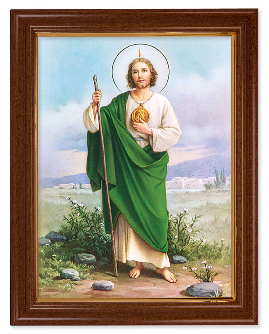 Saint Jude 12x16 Framed Print Artboard